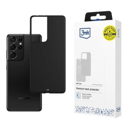 Etui 3MK Matt Case do Galaxy S21 Ultra , czarne