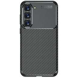 Etui Beline Carbon Armor do Galaxy S21 FE, czarne