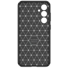 Etui Beline Carbon Armor do Galaxy S21 FE, czarne