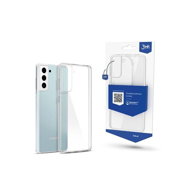 Etui 3MK Clear Case do Galaxy S21+, przezroczyste