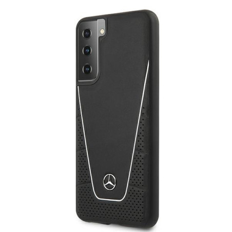 Etui Mercedes Dynamic Line do Galaxy S21, czarne