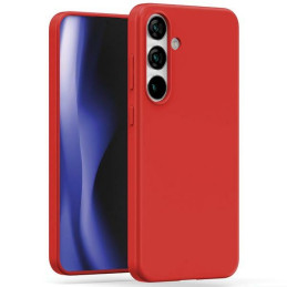 Etui Mercury Soft do Galaxy S24+, czerwony/red