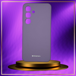 Etui Mercury Silicone do Samsung Galaxy S24, fioletowy /purple