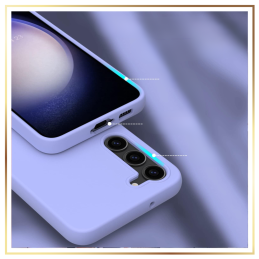 Etui Mercury Silicone do Samsung Galaxy S23+, lawendowe