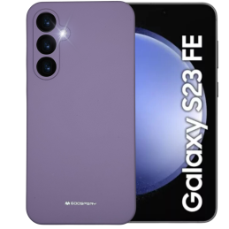 Etui Mercury Silicone do Samsung Galaxy S23 FE, fioletowe