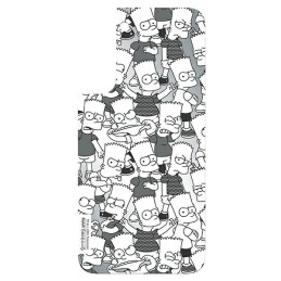 Panel Samsung do etui Frame Cover do Galaxy S22+ Simpsons biały