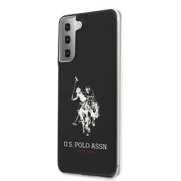 Etui US Polo Shiny Big Logo do Galaxy S21+, czarny/black