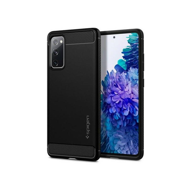 Etui Spigen Rugged Armor do Galaxy S20 FE czarne matte