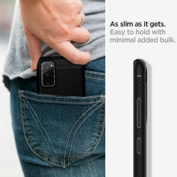 Etui Spigen Rugged Armor do Galaxy S20 FE czarne matte