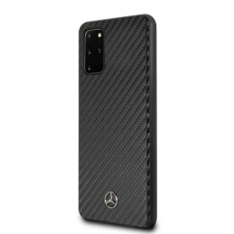 Etui Mercedes Dynamic Line do Galaxy S20+, czarny/black