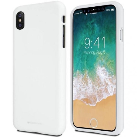 Etui Mercury Soft do Galaxy S8 Plus, biały/white