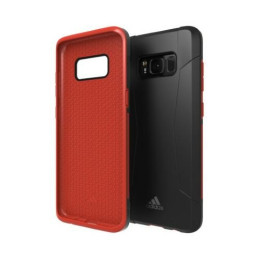 Etui Adidas do Galaxy S8 czarno-czerwone