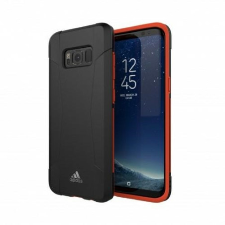 Etui Adidas do Galaxy S8 czarno-czerwone