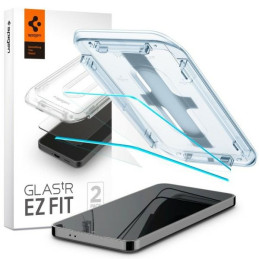 Szkło do etui + Aplikator Spigen Glas.tR EZ Fit do Galaxy S24, 2 sztuki