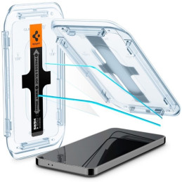 Szkło do etui + Aplikator Spigen Glas.tR EZ Fit do Galaxy S24, 2 sztuki