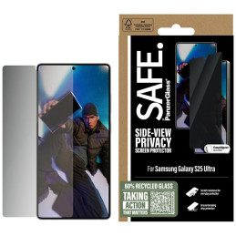 Szkło prywatyzujące z aplikatorem Safe by PanzerGlass Ultra-Wide Fit do Galaxy S25 Ultra