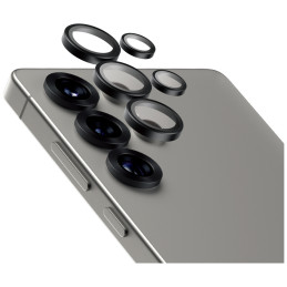 Szkło hartowane na obiektyw aparatu PanzerGlass Hoops Lens Protector do Galaxy S25 Ultra, szare