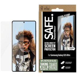 Szkło hartowane z aplikatorem Safe by PanzerGlass Ultra-Wide Fit + Easy Aligner do Galaxy S25 Ultra