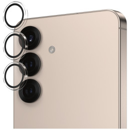 Szkło hartowane na obiektyw aparatu PanzerGlass Hoops Lens Protector do Galaxy S25, przezroczyste