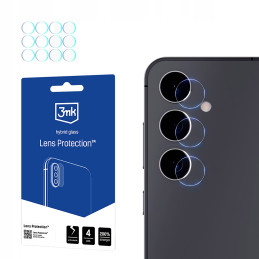Szkło na obiektyw aparatu 3mk Lens Protection do Samsung Galaxy S24 FE, 4szt