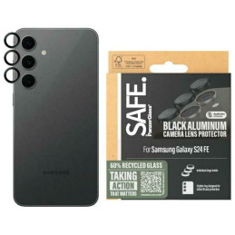 Szkło hartowane na aparat Safe by PanzerGlass Camera Lens Protector do Samsung Galaxy S24 FE, czarne