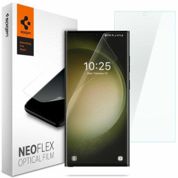 Folia Spigen Neo Flex do Galaxy S23 Ultra, aplikacja na mokro, 2 sztuki