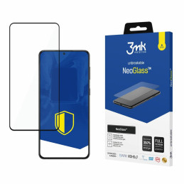 Szkło Hybrydowe 3MK NeoGlass do Galaxy S22 Plus, czarne