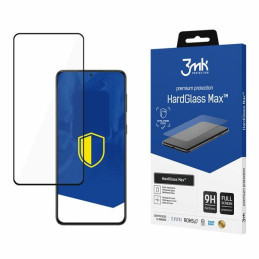 Szkło Hartowane 3MK HardGlass Max do Galaxy S22, czarna ramka