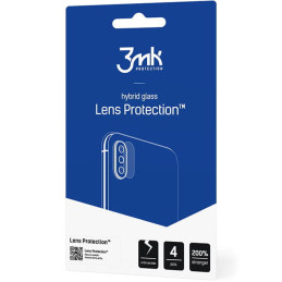 Szkło na obiektyw aparatu 3mk Lens Protection do Samsung Galaxy S21, 4szt