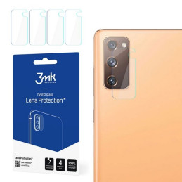 Szkło na obiektyw aparatu 3mk Lens Protection do Samsung Galaxy S20 FE, 4szt