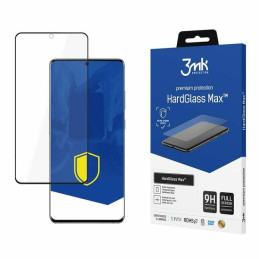 Szkło Hartowane 3MK HardGlass Max do Galaxy S20 Plus, czarna ramka