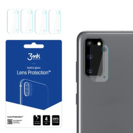 Szkło na obiektyw aparatu 3mk Lens Protection do Samsung Galaxy S20, 4szt