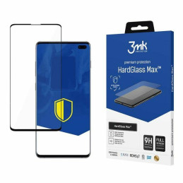 Szkło Hartowane 3MK HardGlass Max do Galaxy S10 Plus, czarna ramka