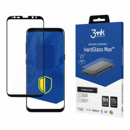 Szkło Hartowane 3MK HardGlass Max do Galaxy S8, czarna ramka