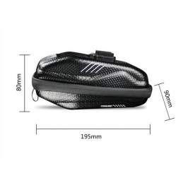 Etui sakwa pod siodełko, uchwyt rowerowy WILDMAN XS E7S, czarna