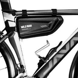 Etui sakwa na ramę, uchwyt rowerowy WILDMAN L E4, czarna