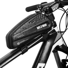 Etui sakwa na ramę, uchwyt rowerowy WILDMAN EX, czarna