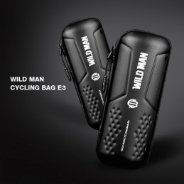 Etui sakwa do uchwytu na bidon WILDMAN E3, czarna