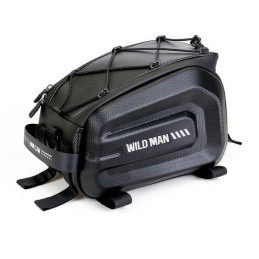 Etui sakwa na bagażnik rowerowy WILDMAN GD5, czarna