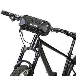 Etui sakwa na ramę, uchwyt rowerowy WILDMAN XT17, czarna