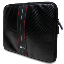 Pokrowiec/torba BMW Sleeve Carbon Red Stripes na laptopa do 16", czarna