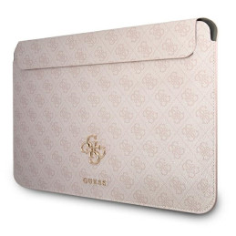 Pokrowiec / torba Guess Sleeve 4G Big Logo na laptop do 13", różowa