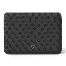 Pokrowiec / torba Guess Sleeve 4G Uptown Triangle logo na laptop do 14", czarne