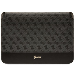 Torba / pokrowiec Guess Sleeve 4G Stripe Metal Logo na laptop do 14", czarna