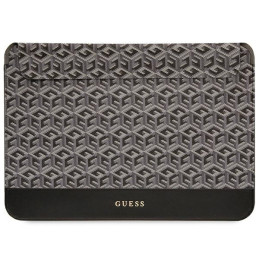 Torba / pokrowiec Guess Sleeve GCube Stripes na laptop do 16", czarna