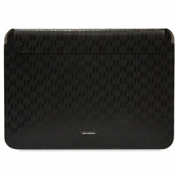 Pokrowiec/torba Karl Lagerfeld Saffiano Plaque Sleeve na laptopa do 14", czarna