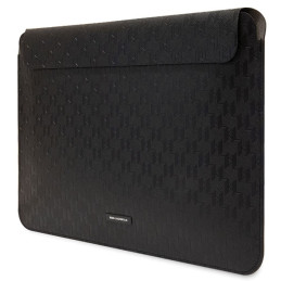 Pokrowiec/torba Karl Lagerfeld Saffiano Plaque Sleeve na laptopa do 14", czarna