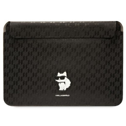 Pokrowiec/torba Karl Lagerfeld Saffiano Monogram Choupette Sleeve na lapatop do 14", czarna