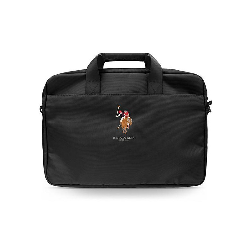 Torba US Polo na laptopa do 16", czarna