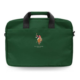 Torba US Polo na laptopa do 16", zielona